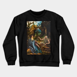 The Temptation of Saint Anthony - Matthias Grünewald Crewneck Sweatshirt